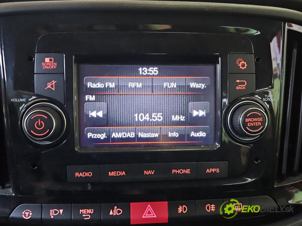 Fiat Doblo II 2010- 1.6 jtd 120 hp manual 88 kW 1598 cm3 5- Radio továrna: 7356590870