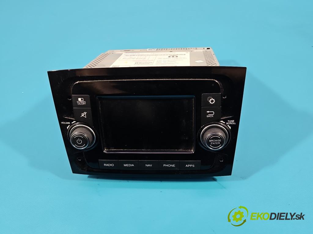 Fiat Doblo II 2010- 1.6 jtd 120 HP manual 88 kW 1598 cm3 5- Radio originál 7356590870