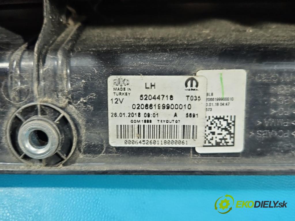 Fiat Doblo II 2010- 1.6 jtd 120 hp manual 88 kW 1598 cm3 5- světlo zadní levé blatník: 52044718