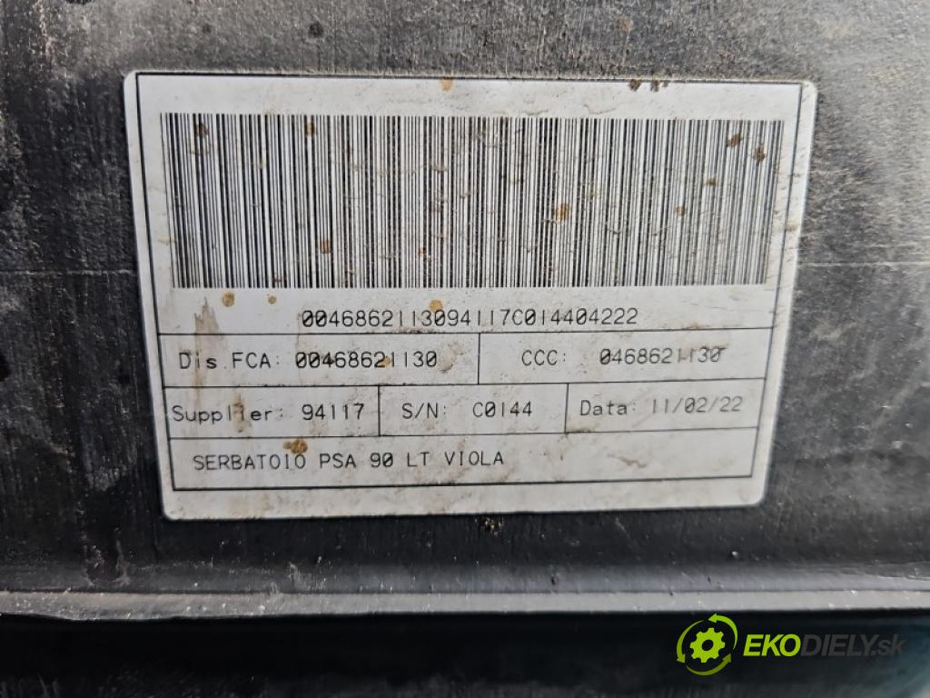 Opel Movano IV 2021- 2.2 cdti 165 hp manual 121 kW 2179 cm3 5- Nádrž: paliva 1379080080 (Palivová nádrž)