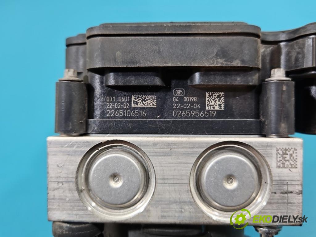 Opel Movano IV 2021- 2.2 cdti 165 HP manual 121 kW 2179 cm3 5- čerpadlo abs 0265295673 (Pumpa ABS)