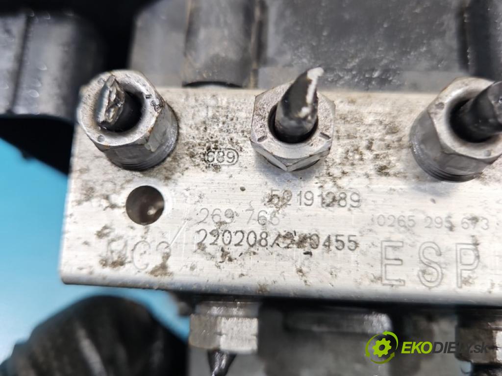 Opel Movano IV 2021- 2.2 cdti 165 HP manual 121 kW 2179 cm3 5- čerpadlo abs 0265295673 (Pumpa ABS)