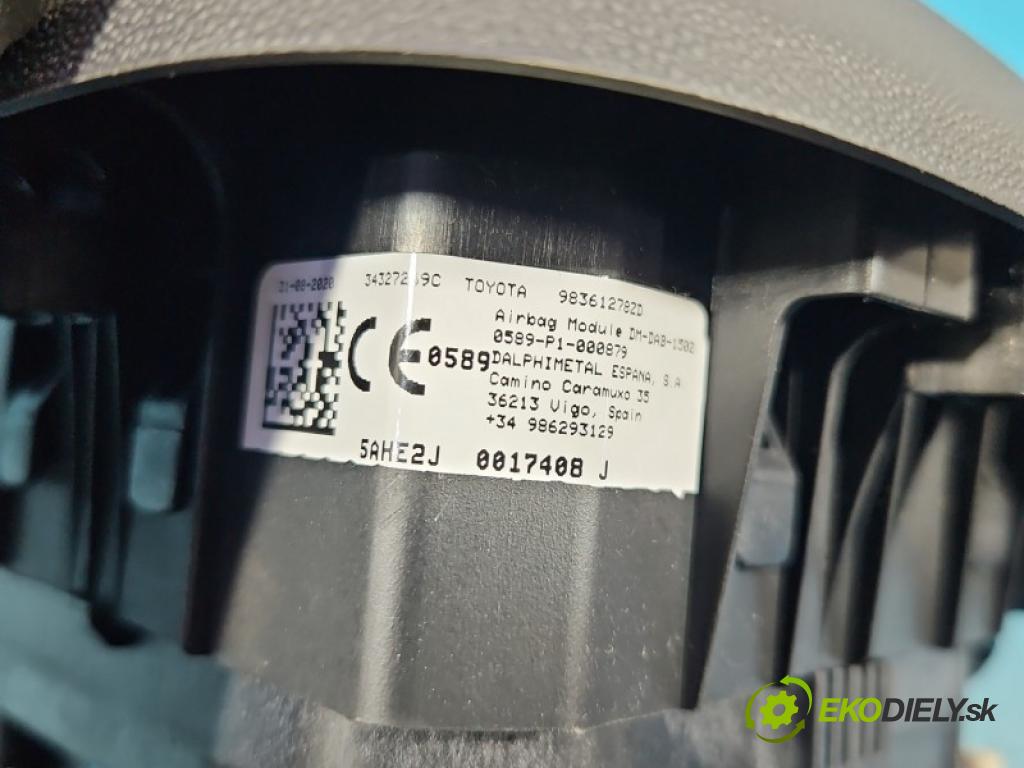 Toyota Proace City 1.5 D4D 131 HP automatic 96 kW 1499 cm3 5- airbag vzduch: Řidiči: 98361278ZD (Airbag)