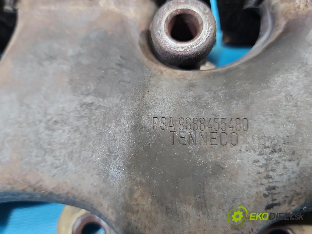 Peugeot 3008 I 2009-2016 2.0 hdi 150 hp manual 110 kW 1997 cm3 5- potrubí výfuk 9688455480 (Výfukové potrubí)