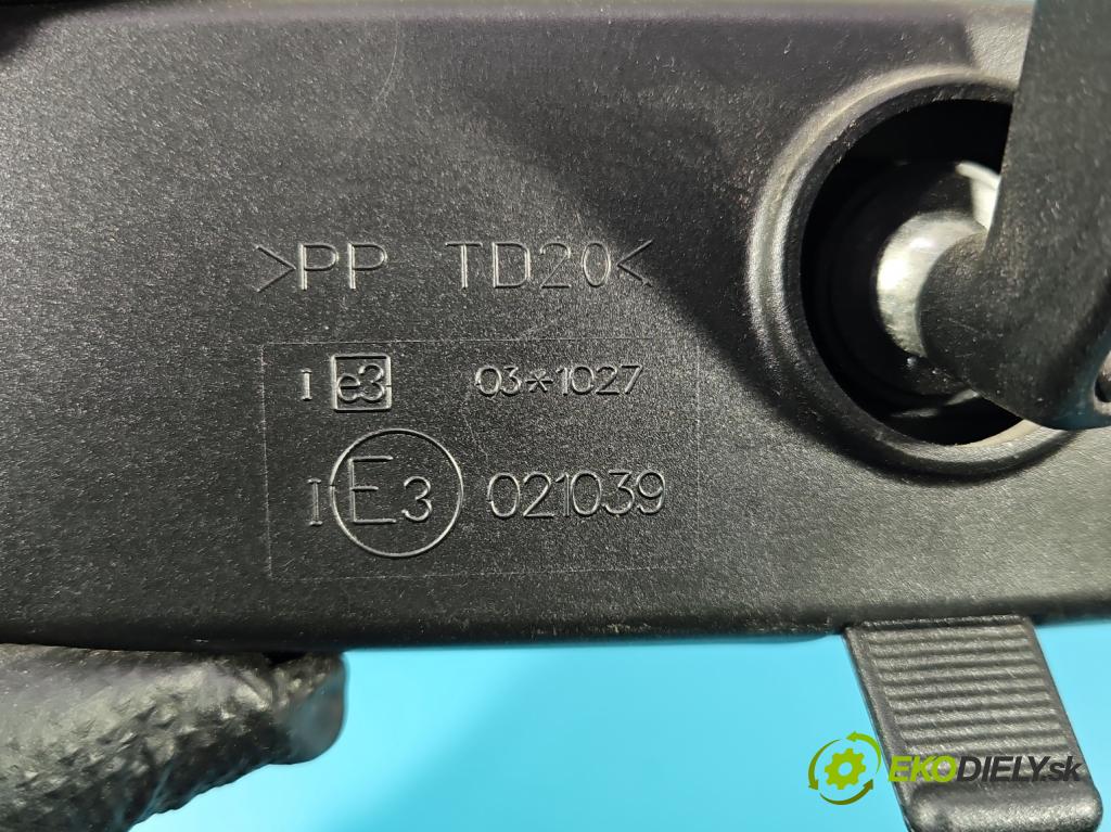 Fiat Doblo II 2010- 1.6 jtd 120 HP manual 88 kW 1598 cm3 5- zrkadlo uvnitř: 021039 (Spätné zrkadlo vnútorné)