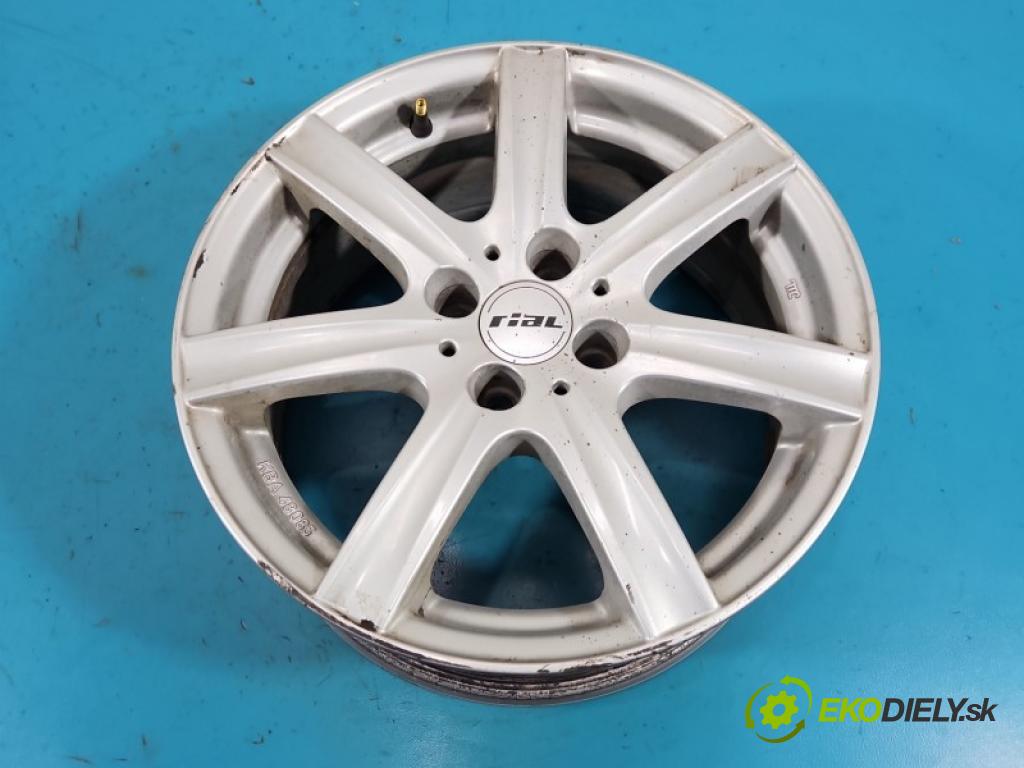 Fiat Bravo II 2007-2014 1.6 jtd 198A2000 5890128 120 hp manual 88 kW 1598 cm3 5- Felga hliník 16" komplet