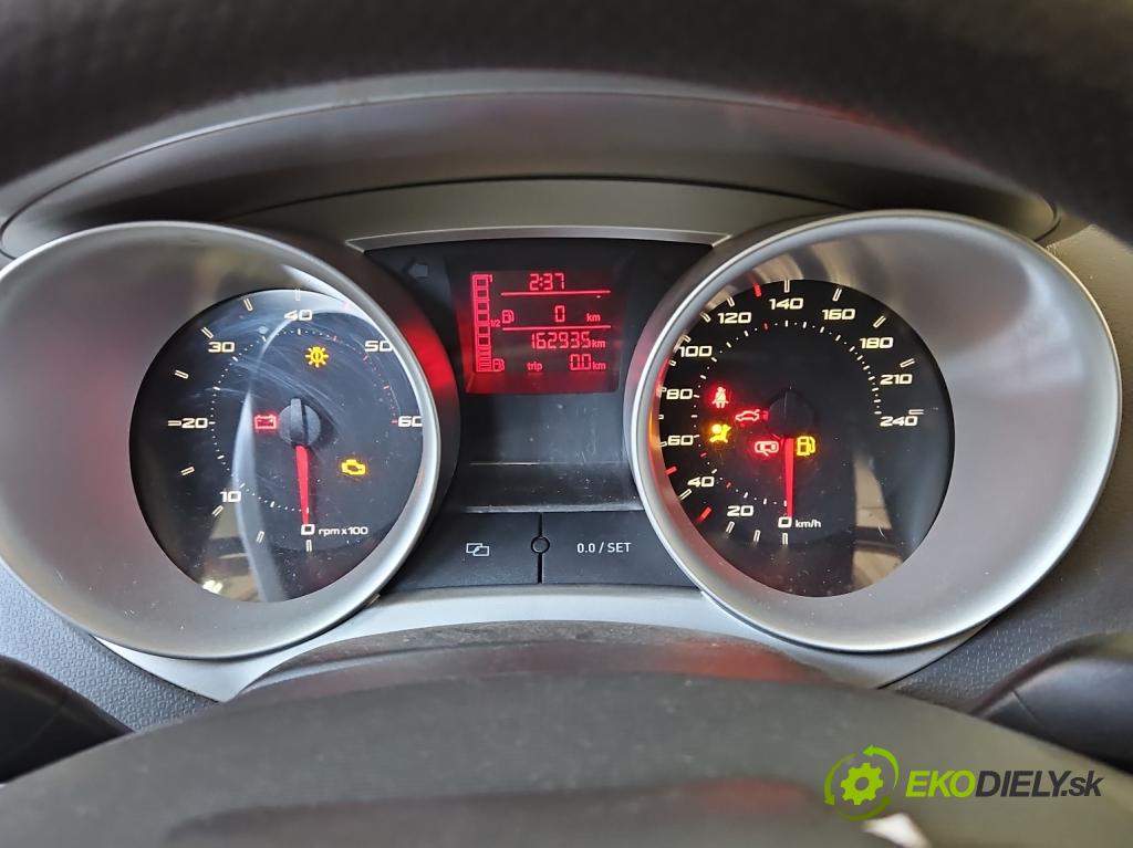 Seat Ibiza IV 6J 2008-2017 1.4 tdi BMS 80 hp manual 59 kW 1422 cm3 5- Přístrojová deska 6J0920800L (Přístrojová deska)