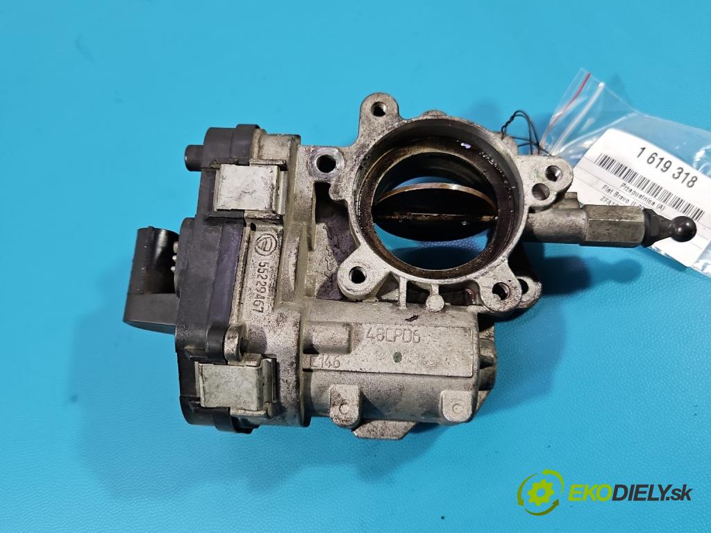 Fiat Bravo II 2007-2014 1.6 jtd 198A2000 5890128 120 HP manual 88 kW 1598 cm3 5- klapka 000552297170 (Škrtiaca klapka)