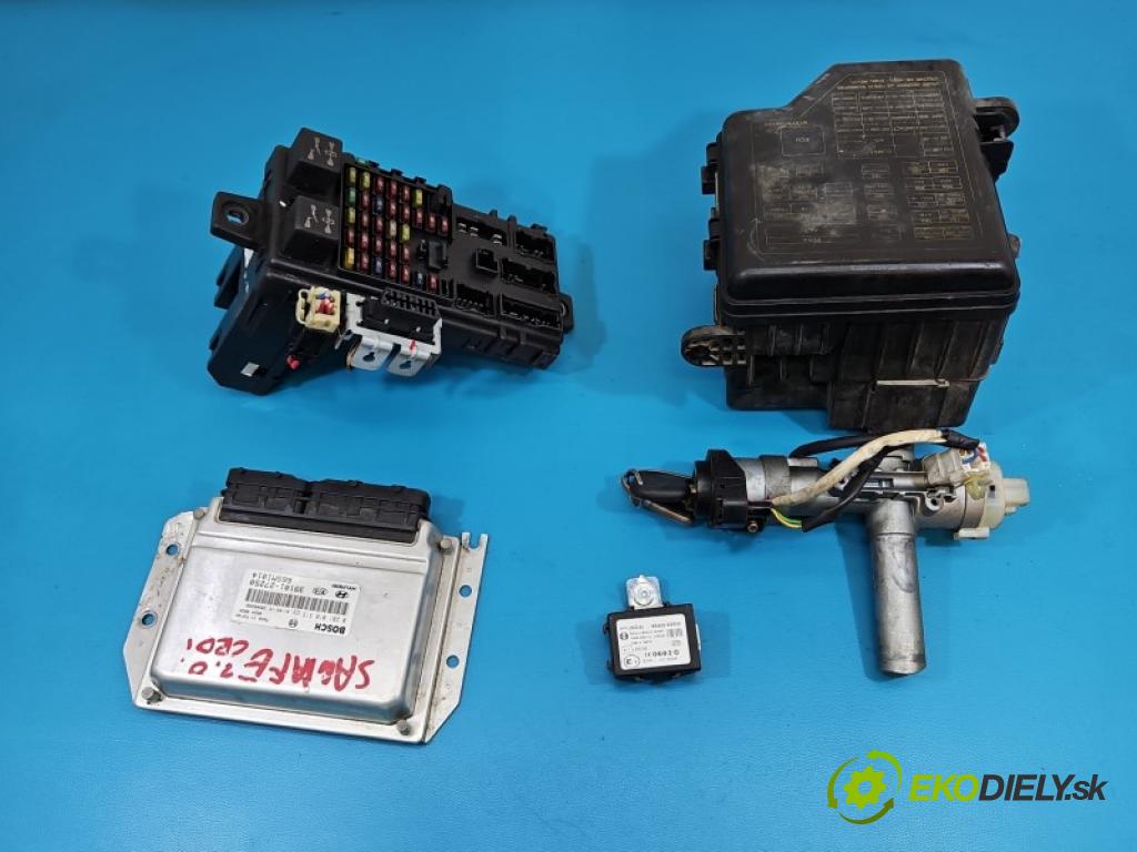 Hyundai Santa Fe I 2000-2006 2.0 crdi 113 HP manual 83 kW 1991 cm3 5- riadiaca jednotka motora 0281010315