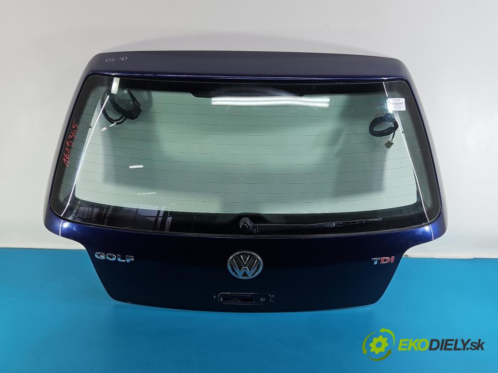 Vw Golf IV 1997-2003 1.9 tdi 101 hp manual 74 kW 1896 cm3 5- zadní kufrové dveře  (Zadní kapota (kufr))