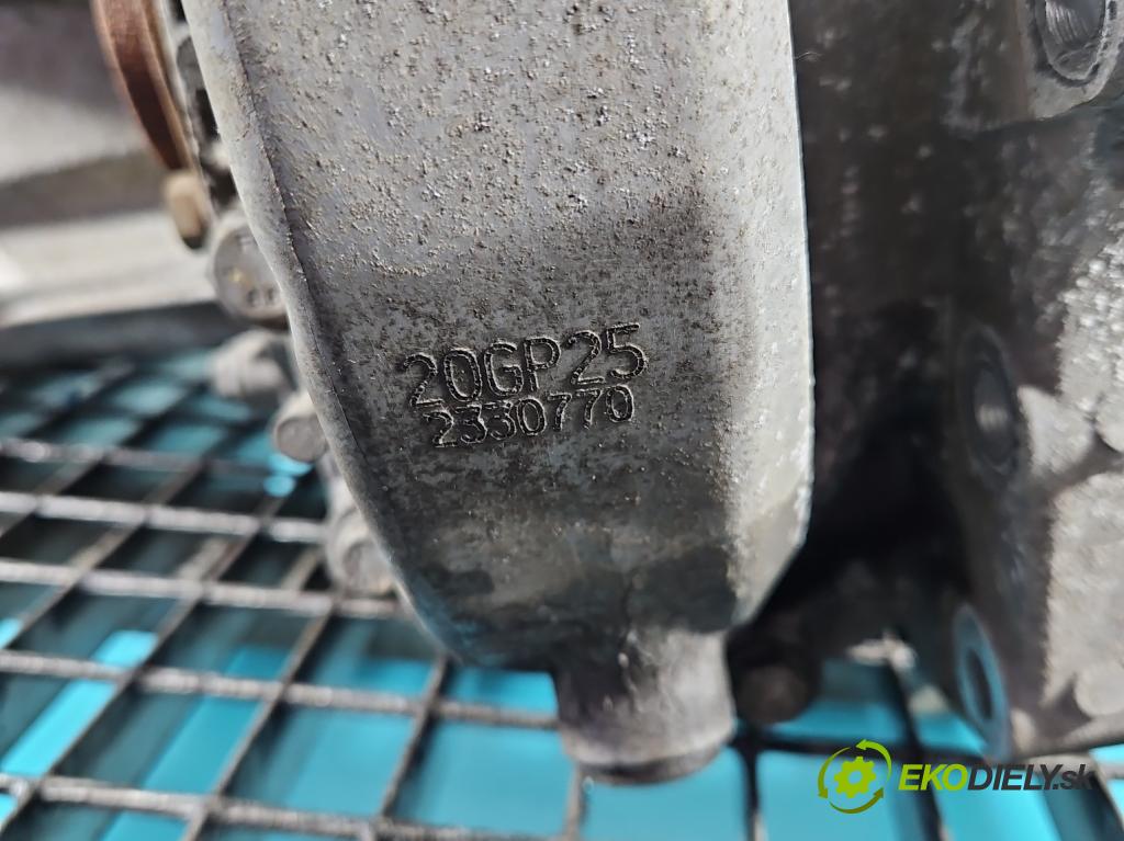 Opel Movano IV 2021- 2.2 cdti 165 HP manual 121 kW 2179 cm3 5- prevodovka stupeň,rýchlosť manual 20GP25