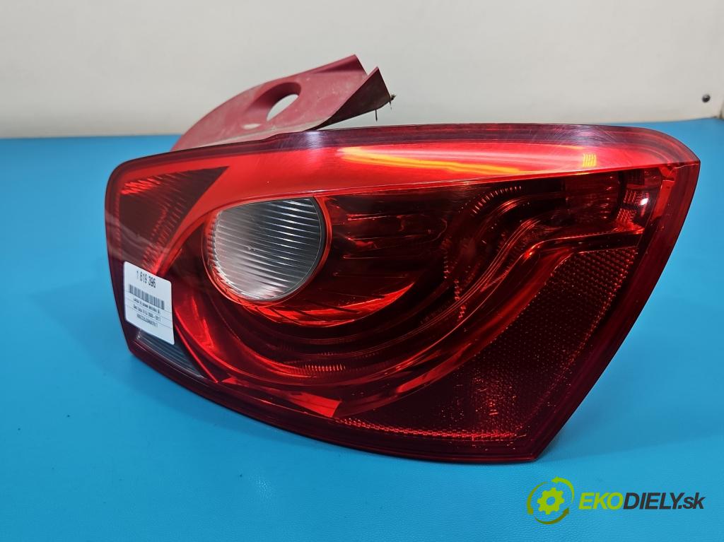 Seat Ibiza IV 6J 2008-2017 1.4 tdi BMS 80 hp manual 59 kW 1422 cm3 5- světlo zadní pravé blatník: 6J4945096A
