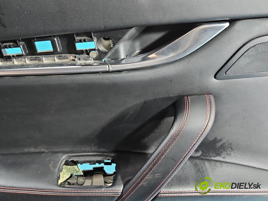 Maserati Ghibli 2013- 3.0 V6 349HP automatic 257 kW 2979 cm3 4- Čalounictví: dvere zadné ľavé 105804680C