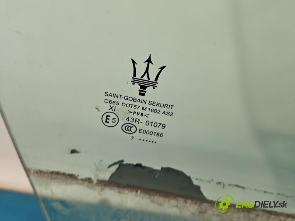 Maserati Ghibli 2013- 3.0 V6 automatic 257 kW 2979 cm3 4- sklo dveře přední pravé