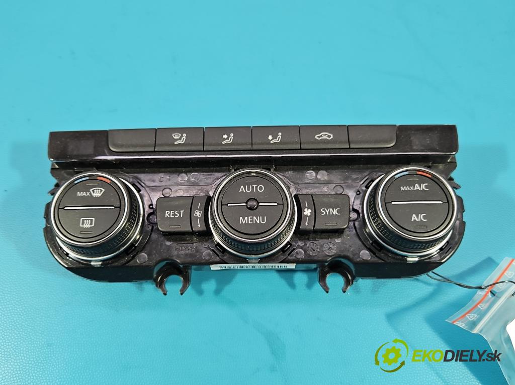 Vw Touran II 2015- 2.0 tdi DFE 150 hp automatic 110 kW 1968 cm3 5- palubní deska panel topení 5G0907044BF