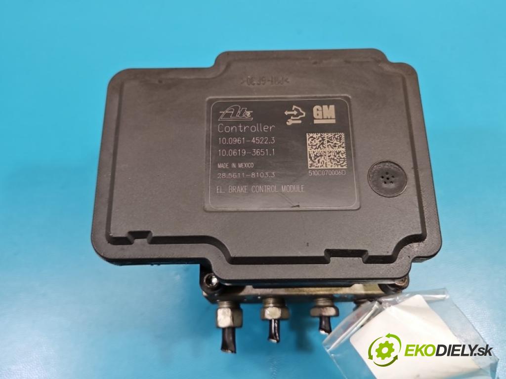 Opel Astra IV 2009-2015 2.0 cdti 160 hp manual 118 kW 1956 cm3 5- čerpadlo abs 100961-45223 (Pumpa ABS)