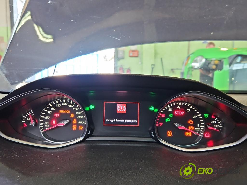 Peugeot 308 II 2013-2021 1.6 THP 125 hp manual 92 kW 1598 cm3 5- Přístrojová deska 9807650980 (Přístrojová deska)