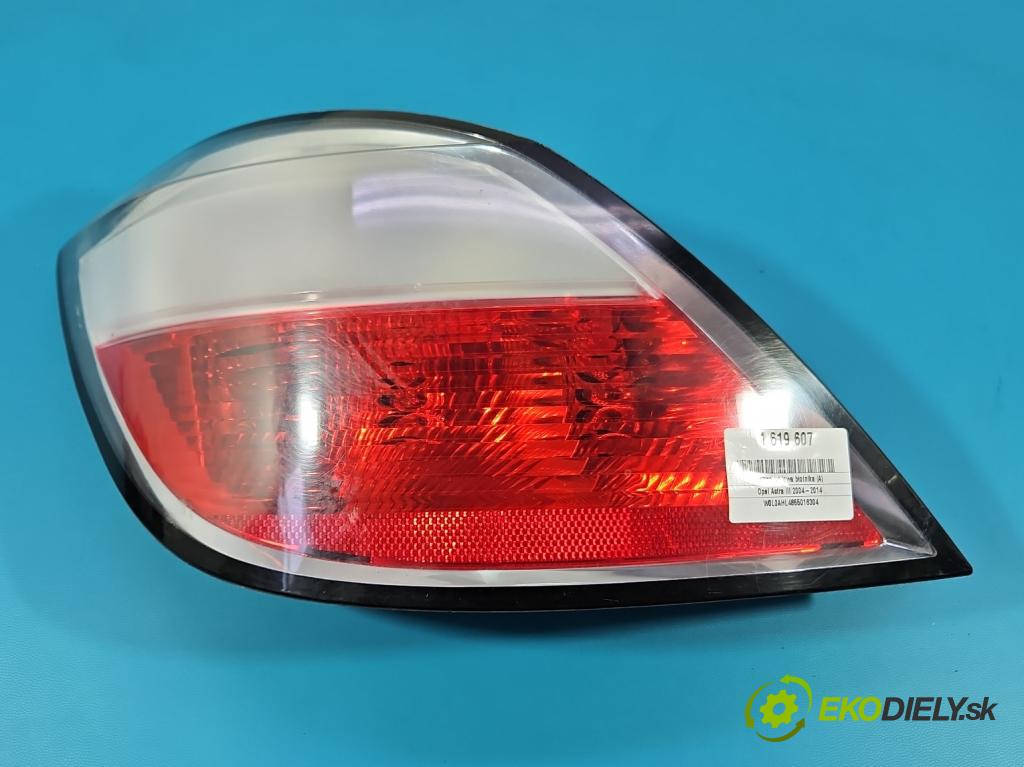 Opel Astra III 2004-2014 1.6 16V 105 HP manual 77 kW 1598 cm3 5- svetlo / reflektor zadné ľavé blatník 