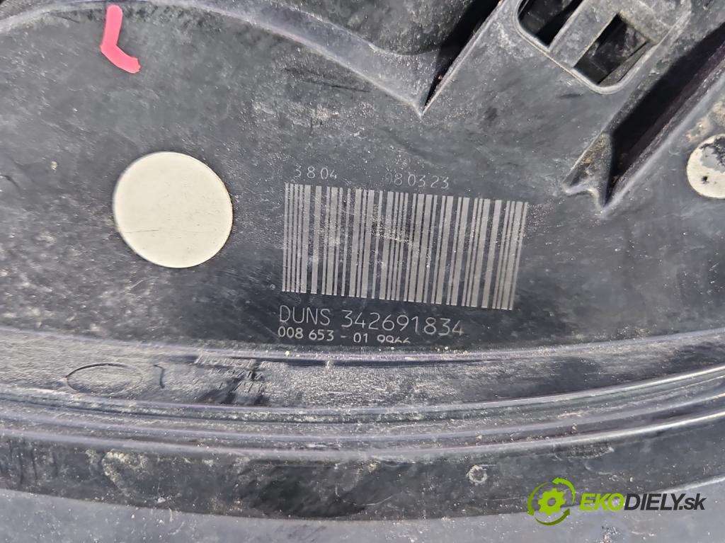 Opel Astra III 2004-2014 1.6 16V 105 HP manual 77 kW 1598 cm3 5- svetlo / reflektor zadné ľavé blatník