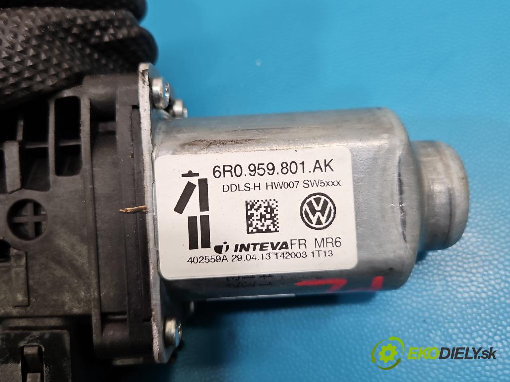 Seat Ibiza IV 6J 2008-2017 1.4 tdi BMS 80 hp manual 59 kW 1422 cm3 5- mechanismus stahování přední levý 6R0959801AK