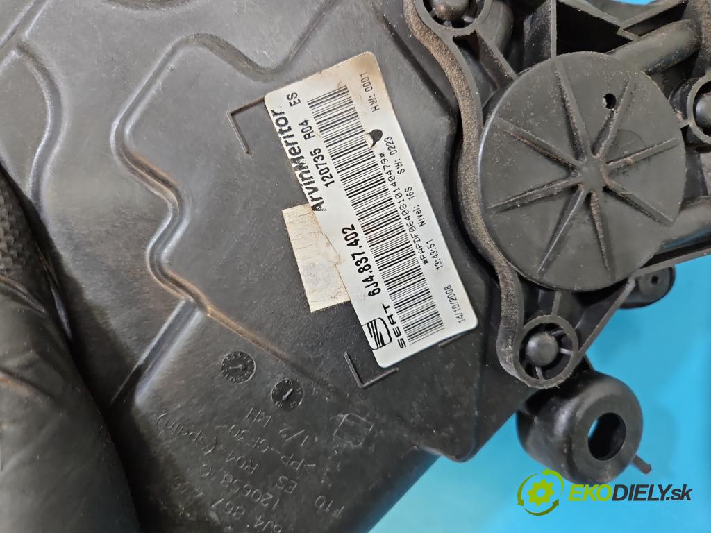Seat Ibiza IV 6J 2008-2017 1.4 tdi BMS 80 hp manual 59 kW 1422 cm3 5- mechanismus stahování přední pravý 6R0959802B