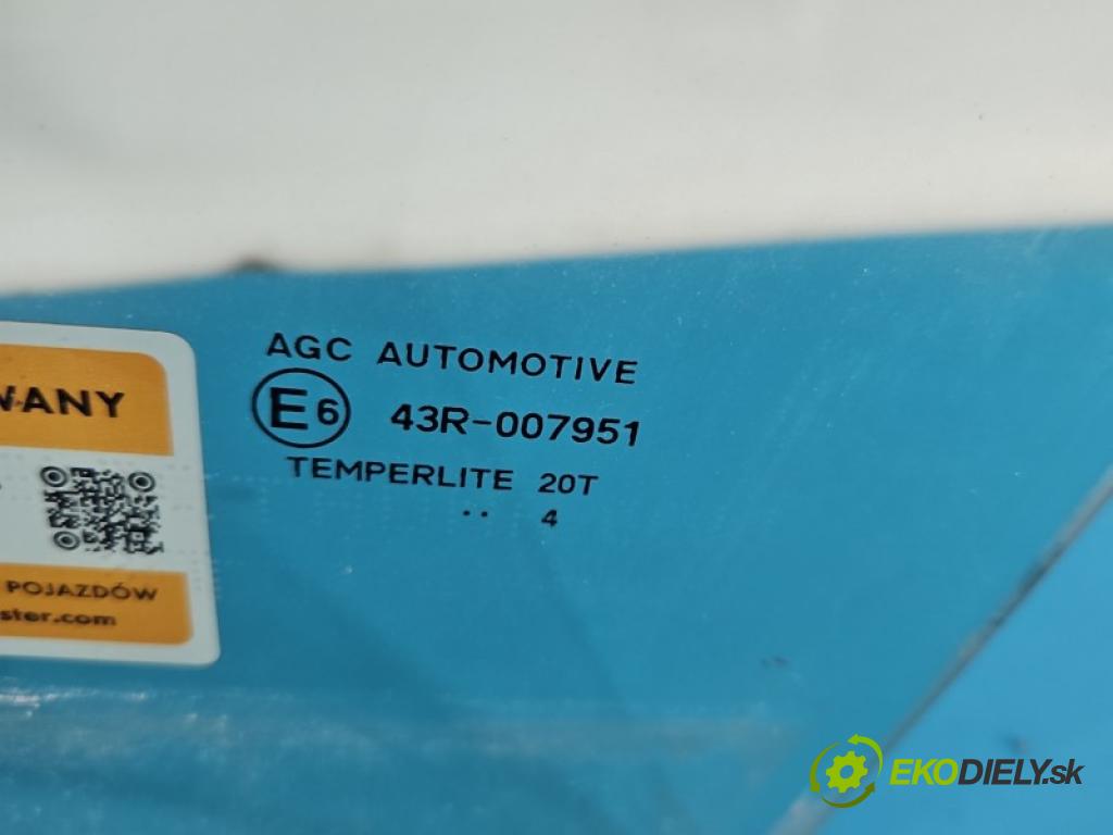 Toyota Yaris IV 2020- 1.5 12V 125 hp manual 92 kW 1490 cm3 5- sklo dveře přední levé