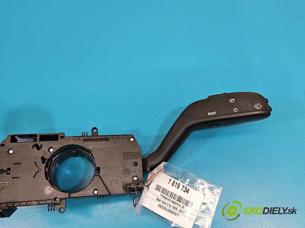 Seat Ibiza IV 6J 2008-2017 1.4 tdi BMS 80 hp manual 59 kW 1422 cm3 5- Přepínač sdružený 7H0953503DC (Páčky pod volantem)