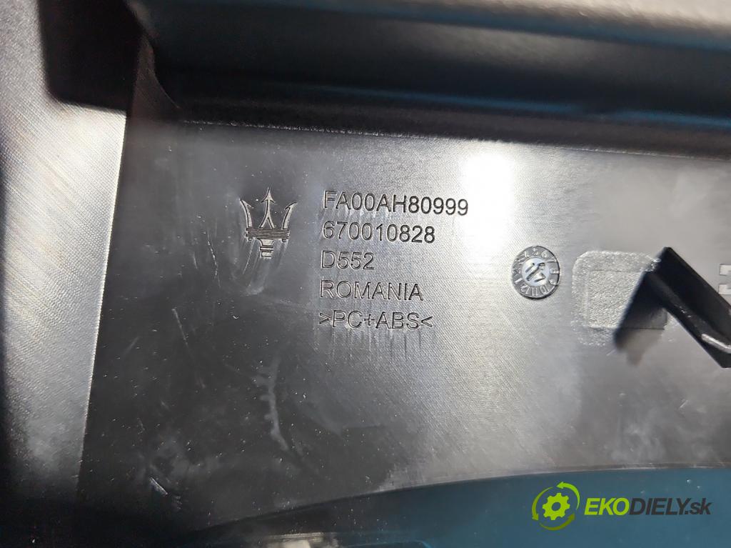 Maserati Ghibli 2013- 3.0 V6 automatic 257 kW 2979 cm3 4- kryt plastová 06700417810