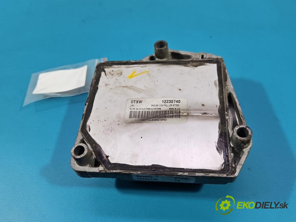 Opel Astra III 2004-2014 1.6 16V 105 HP manual 77 kW 1598 cm3 5- riadiaca jednotka motora 12230740