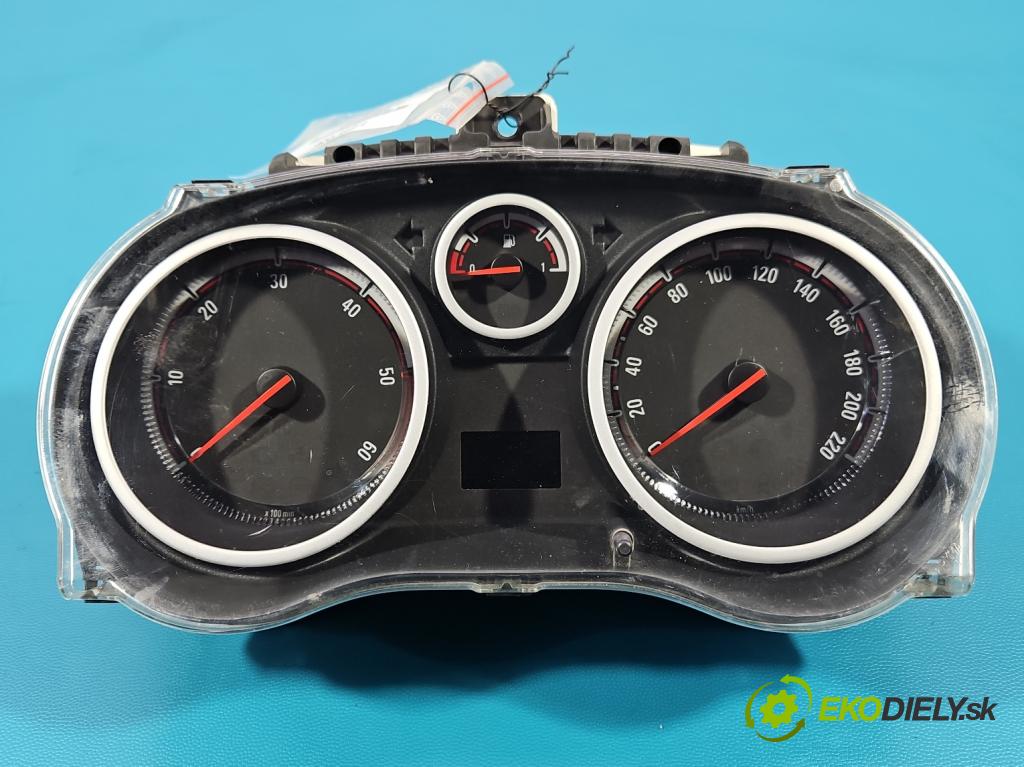 Opel Corsa D 2006-2014 1.3 cdti 90 HP manual 66 kW 1248 cm3 3- prístrojovka/ budíky 1303295 (Prístrojová doska)
