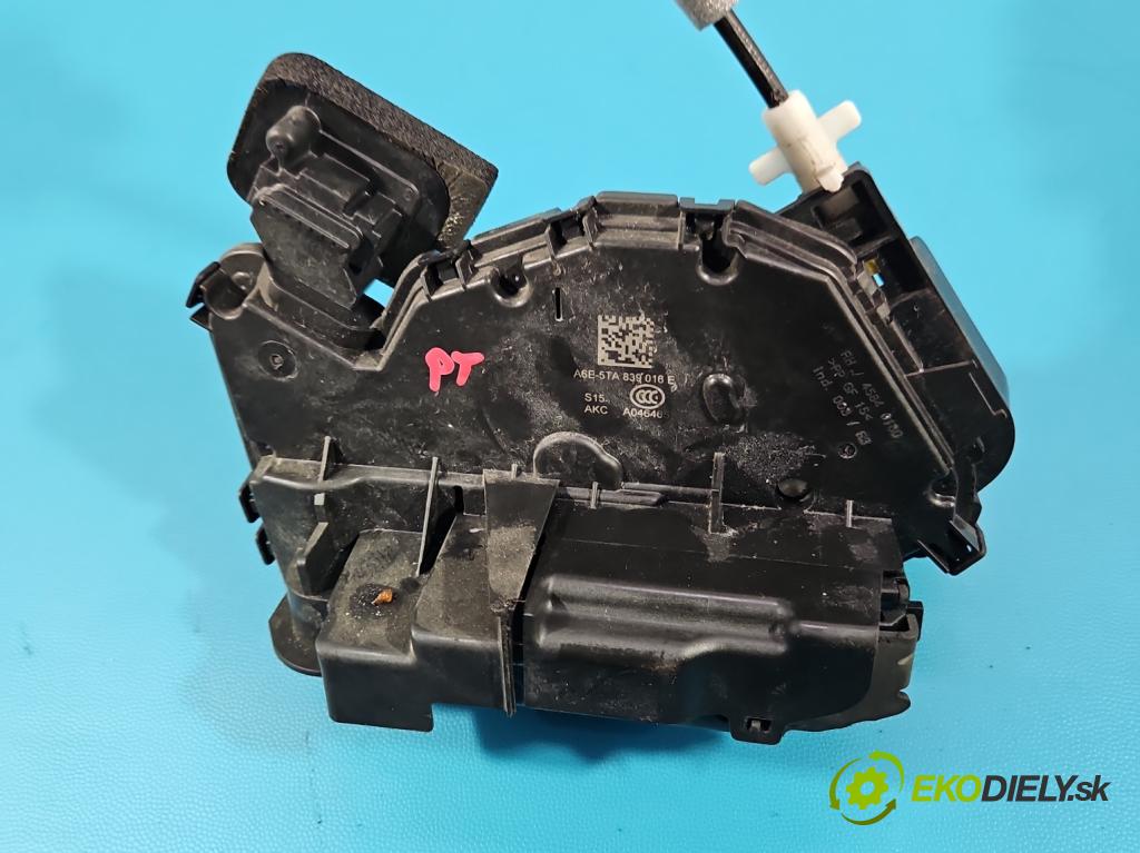 Vw Touran II 2015- 2.0 tdi DFE 150 hp automatic 110 kW 1968 cm3 5- zámek zadní pravý A6E-5TA839016E