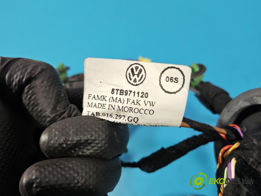 Vw Touran II 2015- 2.0 tdi DFE 150 hp automatic 110 kW 1968 cm3 5- Balíček: dveře přední vlevo 5TB971120