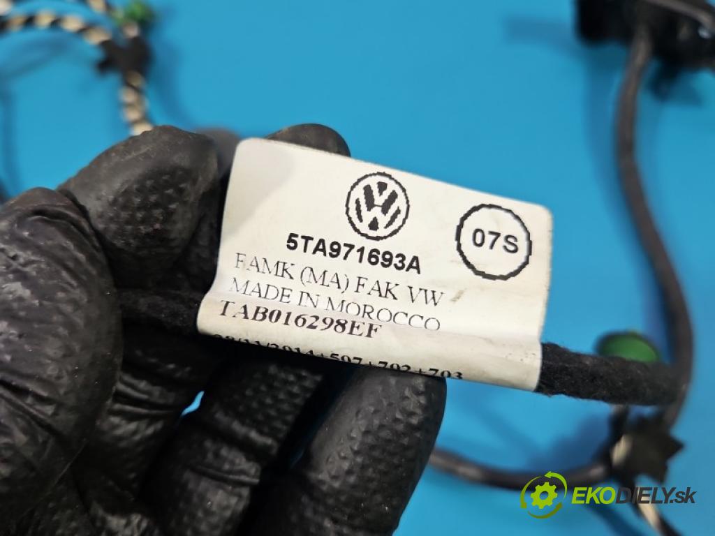 Vw Touran II 2015- 2.0 tdi DFE 150 hp automatic 110 kW 1968 cm3 5- Balíček: dveře zadní vlevo 5TA971693A