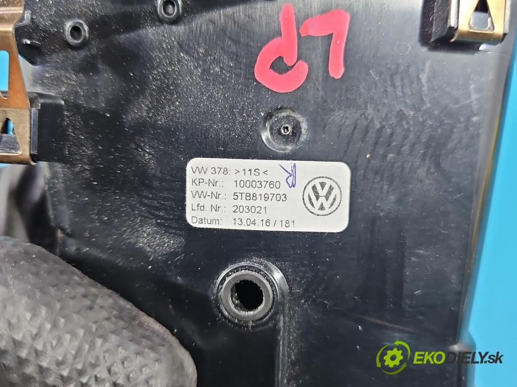 Vw Touran II 2015- 2.0 tdi DFE: 150 HP automatic 110 kW 1968 cm3 5- Mřížka: kúrenia ostatné 5TB819703