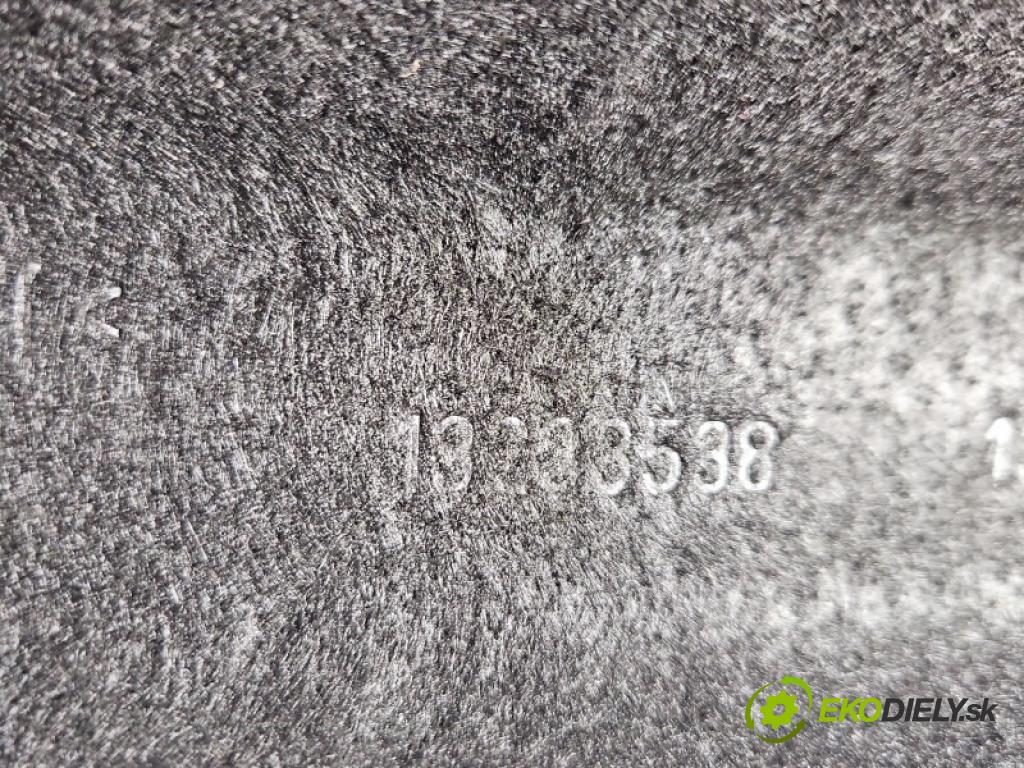 Opel Corsa D 2006-2014 1.3 cdti 90 hp manual 66 kW 1248 cm3 3- pláto zadní 13250707 (Kryt zavazadlového prostoru)
