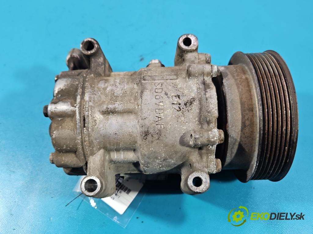 Renault Clio III 2005-2012 1.2 16V 75 hp manual 55 kW 1149 cm3 5- Kompresor: klíma 8200819568 (Kompresor klimatizace)