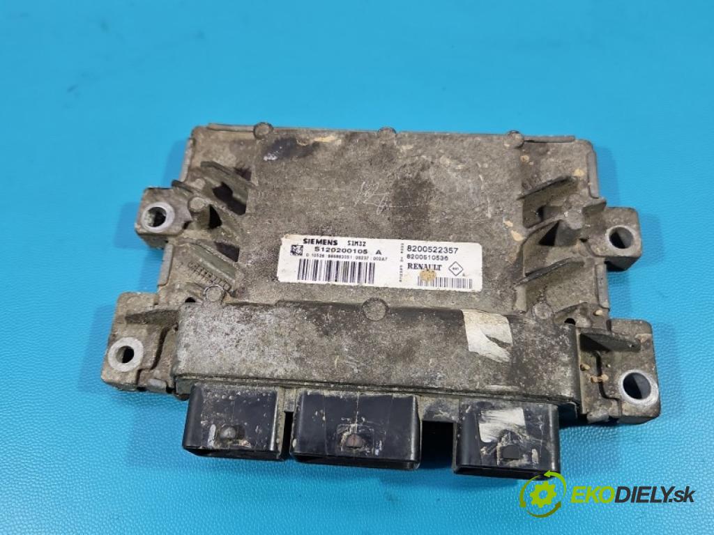 Renault Clio III 2005-2012 1.2 16V 75 HP manual 55 kW 1149 cm3 5- riadiaca jednotka motora 8200522357