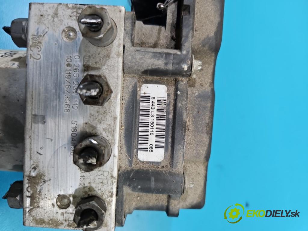 Fiat Ducato III 2006-2014 2.3 jtd 120 HP manual 88 kW 2287 cm3 5- čerpadlo abs 0265232112 (Pumpa ABS)