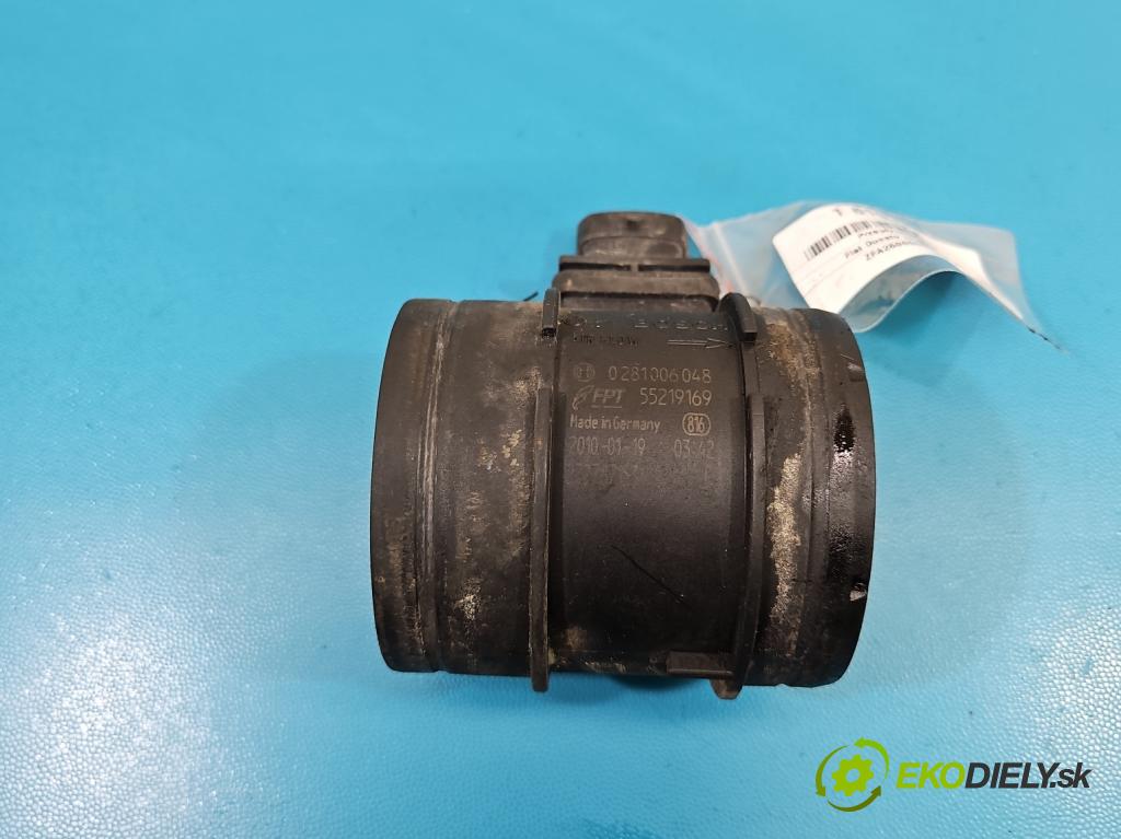 Fiat Ducato III 2006-2014 2.3 jtd 120 hp manual 88 kW 2287 cm3 5- váha vzduchu 0281006048 (Snímač hmotnosti vzduchu)