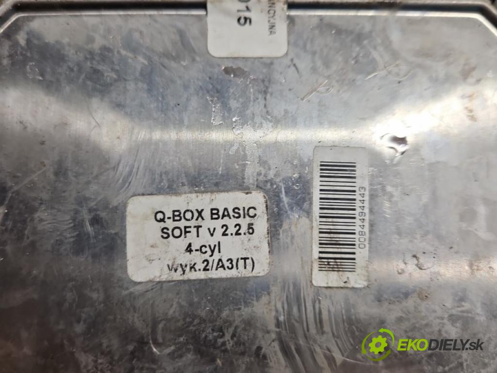 Peugeot 807 2002-2014 2.0 16V 140 hp manual 103 kW 1997 cm3 5- instalace LPG STAG 4 QBOX BASIC