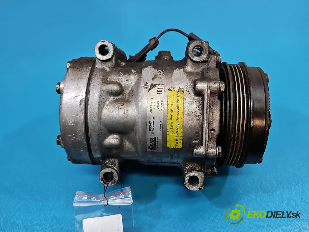 Fiat Ducato III 2006-2014 2.3 jtd 120 hp manual 88 kW 2287 cm3 5- Kompresor: klíma 89347 (Kompresor klimatizace)