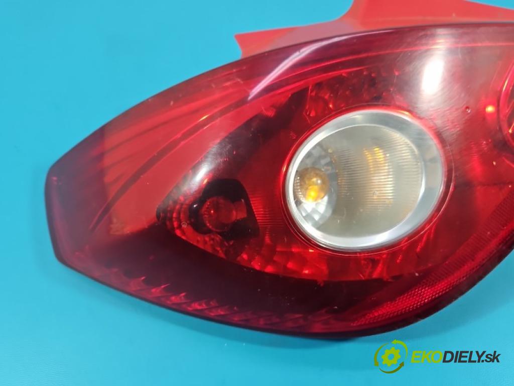 Opel Corsa D 2006-2014 1.3 cdti 90 hp manual 66 kW 1248 cm3 3- světlo zadní levé blatník: 13186350