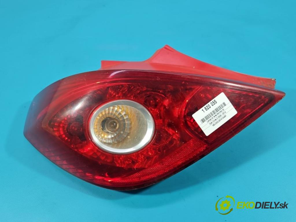 Opel Corsa D 2006-2014 1.3 cdti 90 hp manual 66 kW 1248 cm3 3- světlo zadní levé blatník: 13186350