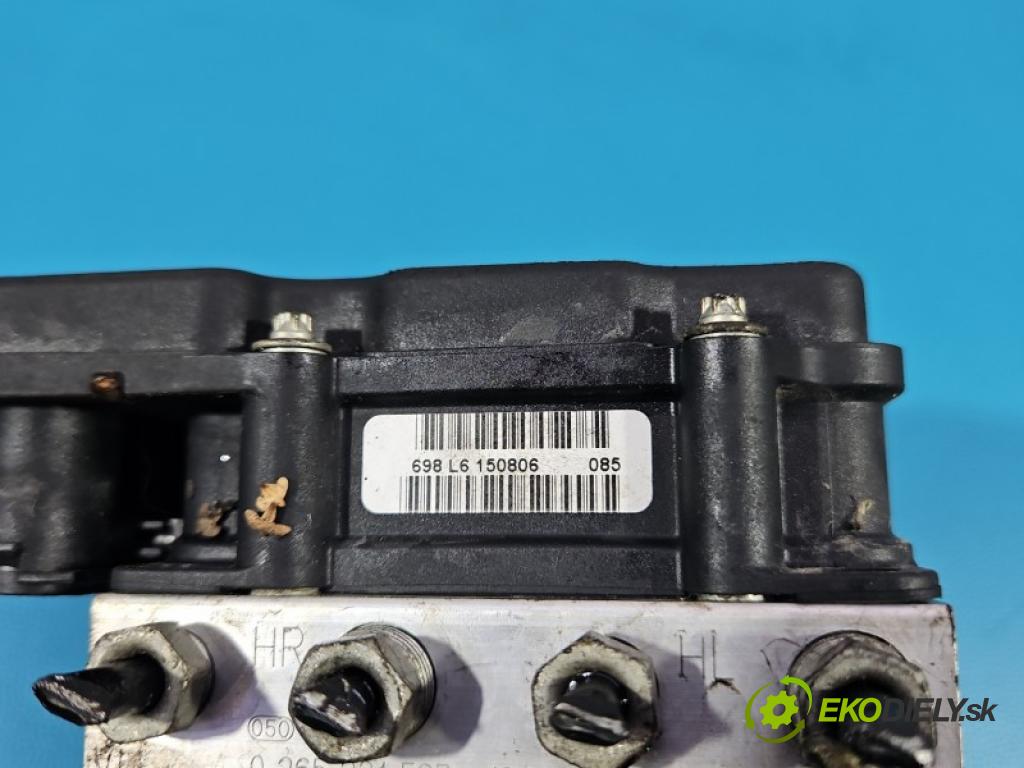 Opel Corsa D 2006-2014 1.3 cdti 90 HP manual 66 kW 1248 cm3 3- čerpadlo abs 0265800422 (Pumpa ABS)