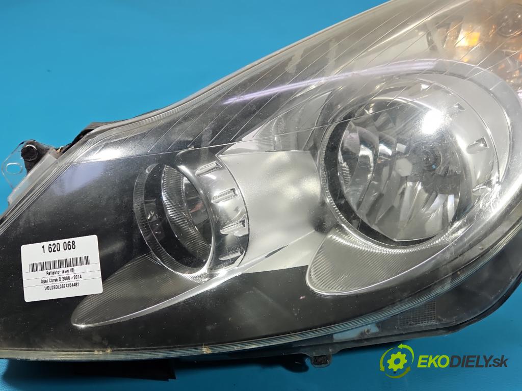 Opel Corsa D 2006-2014 1.3 cdti 90 hp manual 66 kW 1248 cm3 3- světlo levý 13217453 (Klika dveří ostatní)