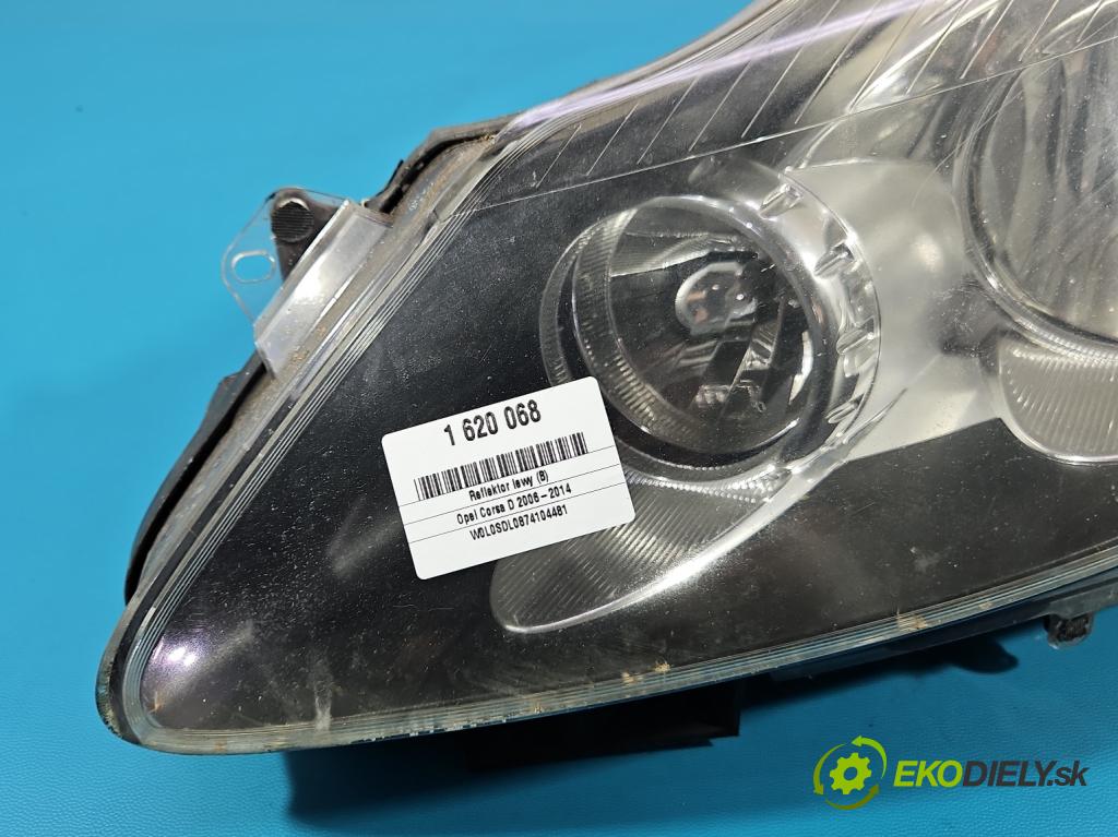 Opel Corsa D 2006-2014 1.3 cdti 90 hp manual 66 kW 1248 cm3 3- světlo levý 13217453 (Klika dveří ostatní)