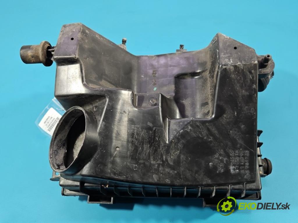 Saab 9-3 II 2002-2012 1.8 16V 122 HP manual 90 kW 1796 cm3 4- obal filtra vzduchu 12805265 (Obal vzduchového filtra)