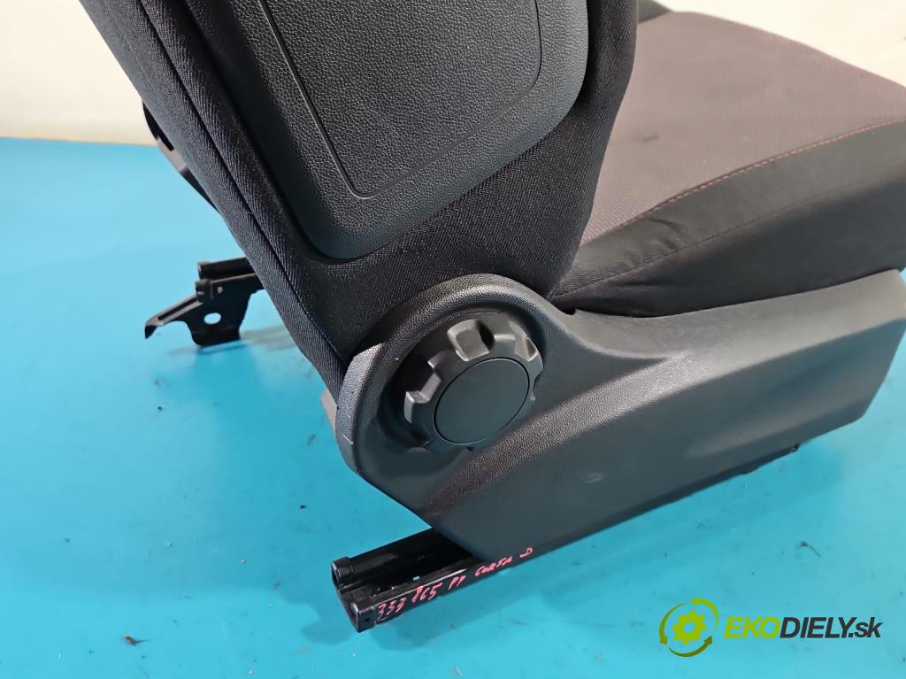 Opel Corsa D 2006-2014 1.3 cdti 90 HP manual 66 kW 1248 cm3 3- Sedačka pravý  (Sedadlo)