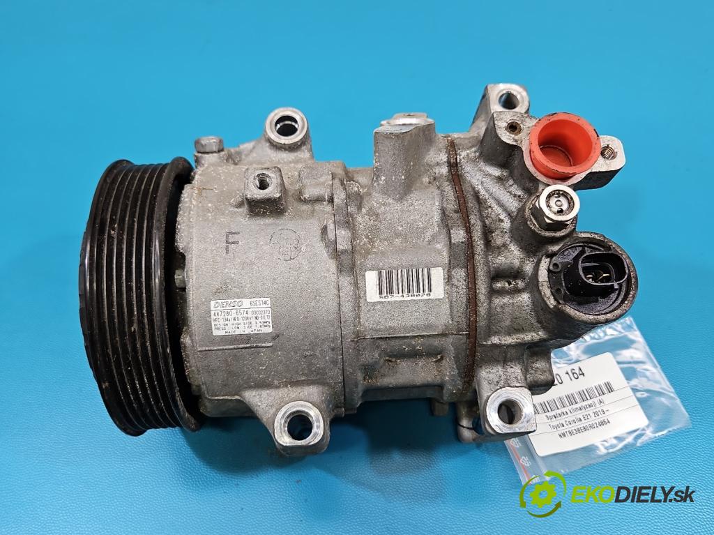 Toyota Corolla E21 2019- 1.6 16V 132  HP manual 97 kW 1598 cm3 4- Kompresor: klimatizácie 447280-6574 (Kompresor klimatizácie)
