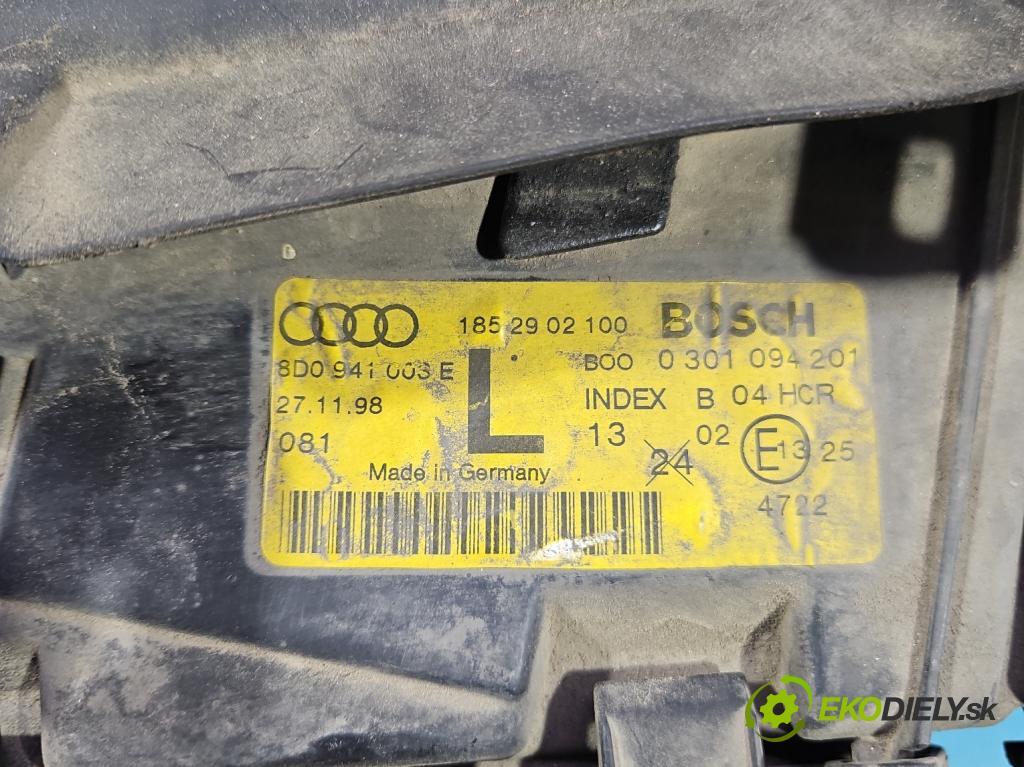 Audi A4 B5 1994-2001 1.9 tdi 110 HP manual 81 kW 1896 cm3 5- Reflektor: ľavý 301094201 (Kľučka dverí ostatné)